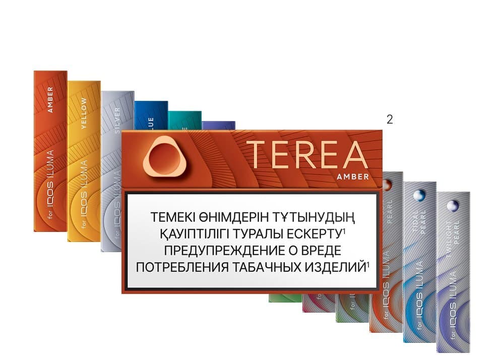 Ассортимент вкусов TEREA